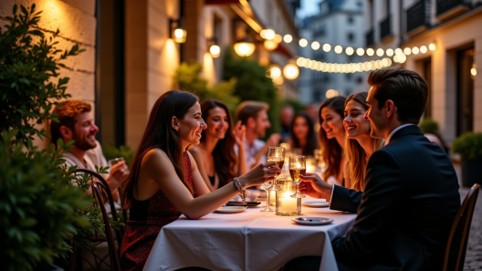 Restaurants pour faire la fête à Paris nichés dans le Marais